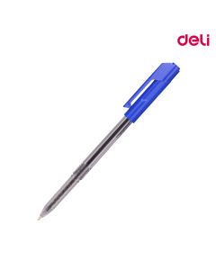 Ball Point Pen ARROW Blue Bullet Tip 1.0mm Deli