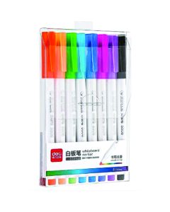White Board Marker Bullet Tip Set of 8 Deli - S504