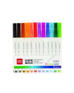 White Board Marker Bullet Tip Set of 12 Deli - S506
