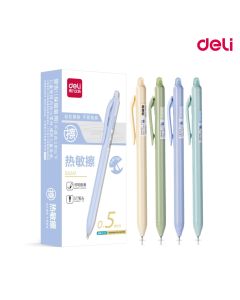 Erasable Gel Pen 0.5mm Blue Deli - SA261