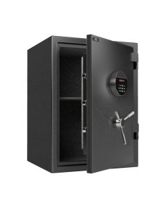 Fireproof Safe 60x45x40cm Door/Box Thickness 32/2mm Grey T601 Deli