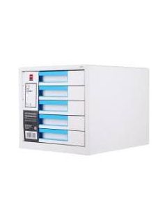 File Cabinet 5 Drawer Deli Z01033 - Blue