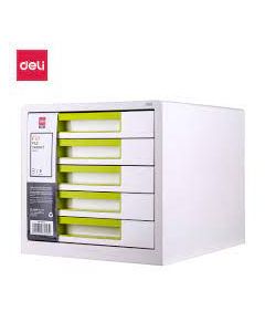 File Cabinet 5 Drawer Deli Z01053 - Green
