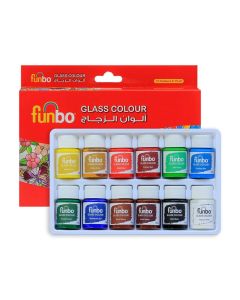 Funbo Poster Paints set of 12 x 10ml
