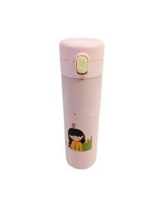 Water Bottle Cute Design Edition - 500 ML - Pink