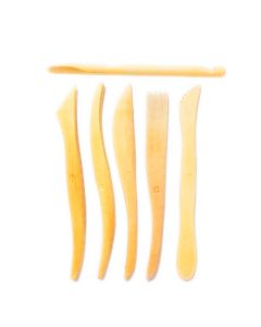 Clay Sculptural knives set of 6