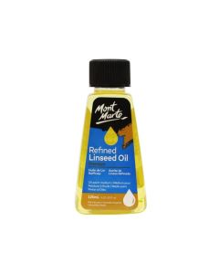 Mont Marte Premium Refined Linseed Oil 125ml