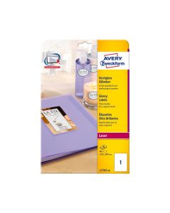 Glossy Sticker Paper A4 label Laser Colour 210X297mm