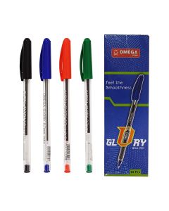 Ball Pen 0.7mm Glory Omega 4363/50 Transparent Barrel