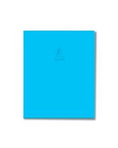 Single Line Book Light Blue 10x8" 60/S Dark Pvc Falcon