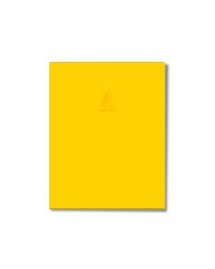 Single Line Book Yellow 9x7" 100/S Dark PVC Falcon