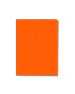 Single Line Book A4 Orange 60/S Dark PVC Falcon