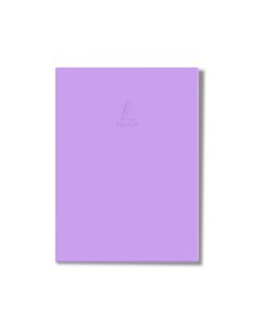Single Line Book A4 Purple 60/S Dark PVC Falcon