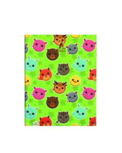 Two Line 100 Sheets NoteBook PVC - 22 X 16 CM - 05