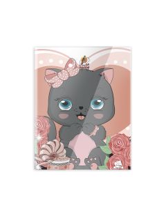 Four Line 100 Sheets NoteBook PVC - 22 X 16 CM - 04