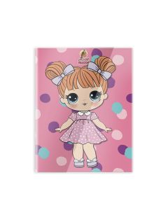 Single Line 40 Sheets NoteBook PVC - 22 X 16 CM - 02
