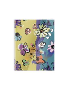 Single Line 60 Sheets NoteBook PVC - 22 X 16 CM - 05