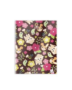 Four Line 60 Sheets NoteBook PVC - 22 X 16 CM - 02