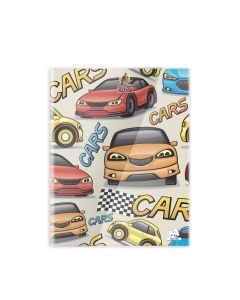 Four Line 60 Sheets NoteBook PVC - 22 X 16 CM - 04