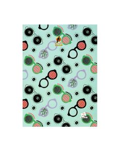 Square Line 60 Sheets NoteBook PVC - 22 X 16 CM - 03