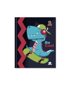 Four line Notebook - 9 x 7 HC- Falcon 100 Sheets -01