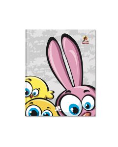 Four line Notebook - 9 x 7 HC- Falcon 60 Sheets -01