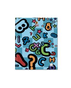 Four line Notebook - 9 x 7 HC- Falcon 60 Sheets -05