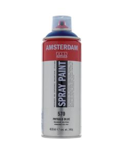Spray Paint 400ml Phthalo blue (Semi â€“ Transparent) 570