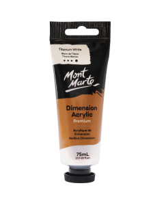 Mont Marte Dimension Acrylic 75 ml- Titanium White