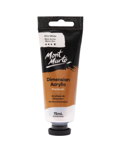 Mont Marte Dimension Acrylic 75 ml - Zinc White