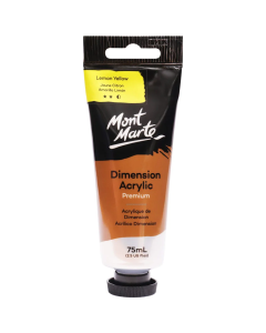 Mont Marte Dimension Acrylic 75 ml - Lemon Yellow