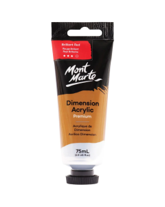 Mont Marte Dimension Acrylic 75 ml - Brilliant Red