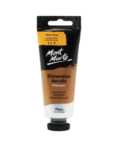 Mont Marte Dimension Acrylic 75 ml - Yellow Deep