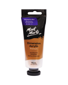 Mont Marte Dimension Acrylic 75 ml - Ultramarine Blue