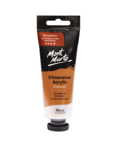 Mont Marte Dimension Acrylic 75 ml - Burnt Sienna