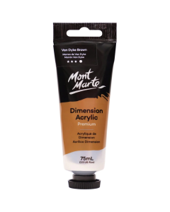 Mont Marte Dimension Acrylic 75 ml - Van Dyke Brown