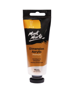 Mont Marte Dimension Acrylic 75 ml - Gold