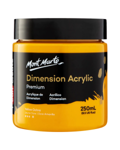 Mont Marte Dimension Acrylic 250 ml - Yellow Ochre