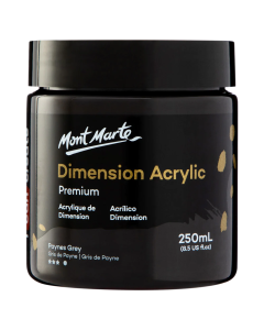 Mont Marte Dimension Acrylic 250 ml - Paynes Grey