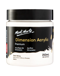 Mont Marte Dimension Acrylic 250 ml - Pearl White