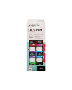 Mont Marte Fabric Paint Set 8pc x 20ml