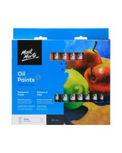 Mont Marte Oil Paints 24pc x 12ml