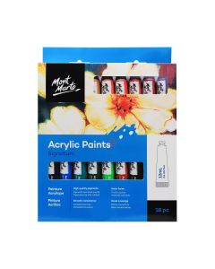 Mont Marte Acrylic Paints 18pc x 12ml