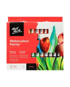 Mont Marte Watercolour Paints 24pc x 12ml