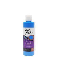 Mont Marte Pouring Acrylic 240ml - Cerulean Blue