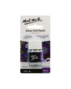 Mont Marte Silver Foil Paint 20ml