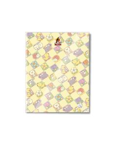 Four Line 100 Sheets NoteBook PVC - 22 X 16 CM - 03