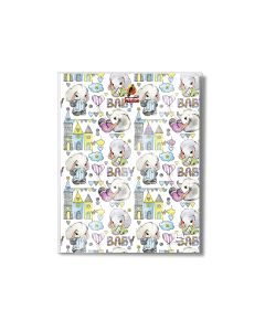 Single Line Notebook 9 x 7 PVC 100L Falcon 24/5