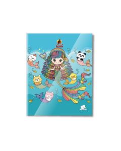 Four Line 60 Sheets NoteBook PVC - 22 X 16 CM - 05