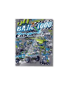 Single Line 100 Sheets NoteBook PVC - 22 X 16 CM - 01